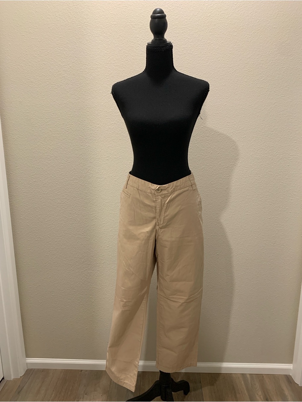 GAP 100% Cotton Women's Aubrey Khaki Chinos (Size 12)